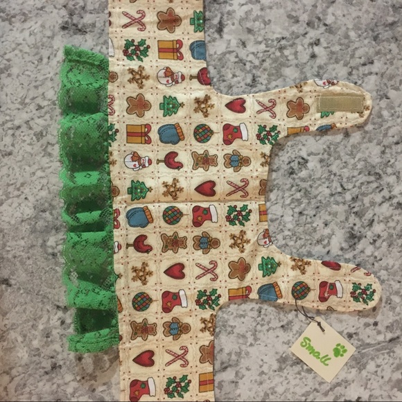 Handmade New Small Christmas dog vest - Picture 2 of 3